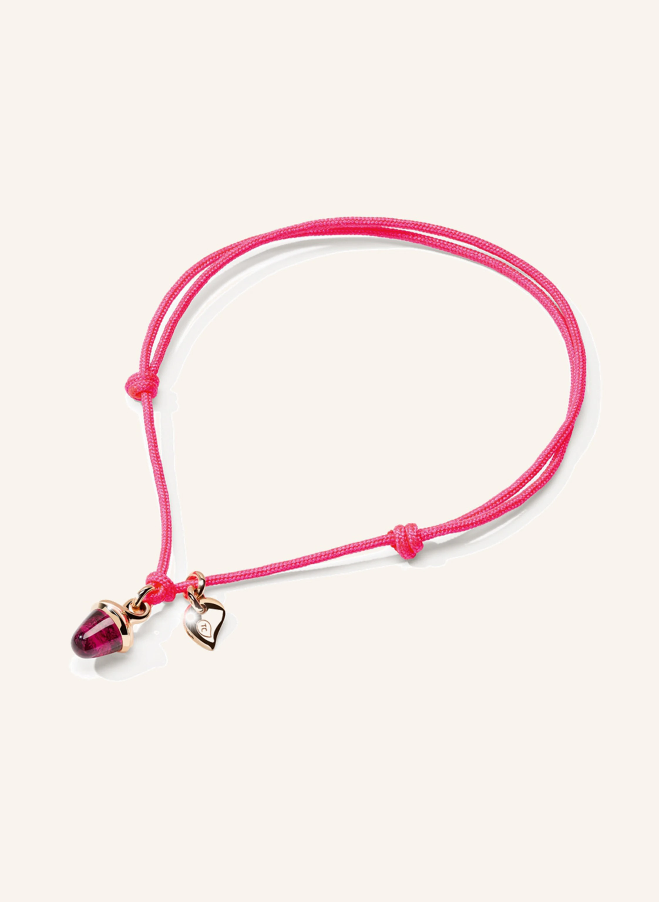 TAMARA COMOLLI Armband MYMIKADO aus 18 Karat Roségold mit rosa Turmalin
