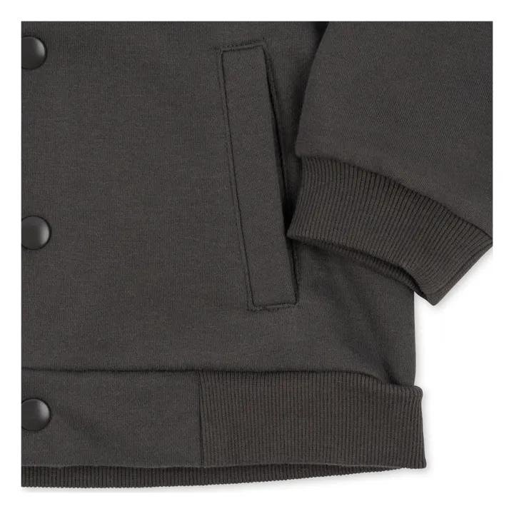 Konges Sløjd Bomber Coton Bio Panda Lou Sequin | Gris anthracite