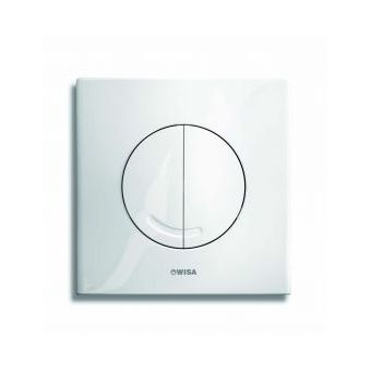 Wisa XS bedieningsplaat Argos DF 16x16cm kunststof wit