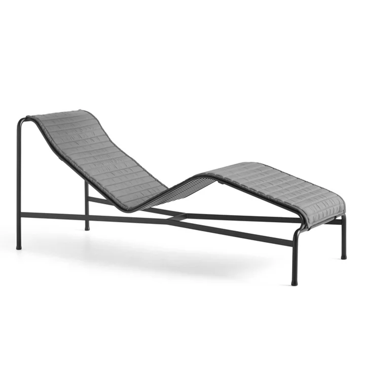 HAY - Auflage für Palissade Chaise Longue, anthrazit