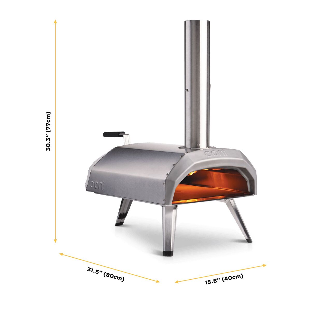 Karu 12 multi-fuel pizzaovn