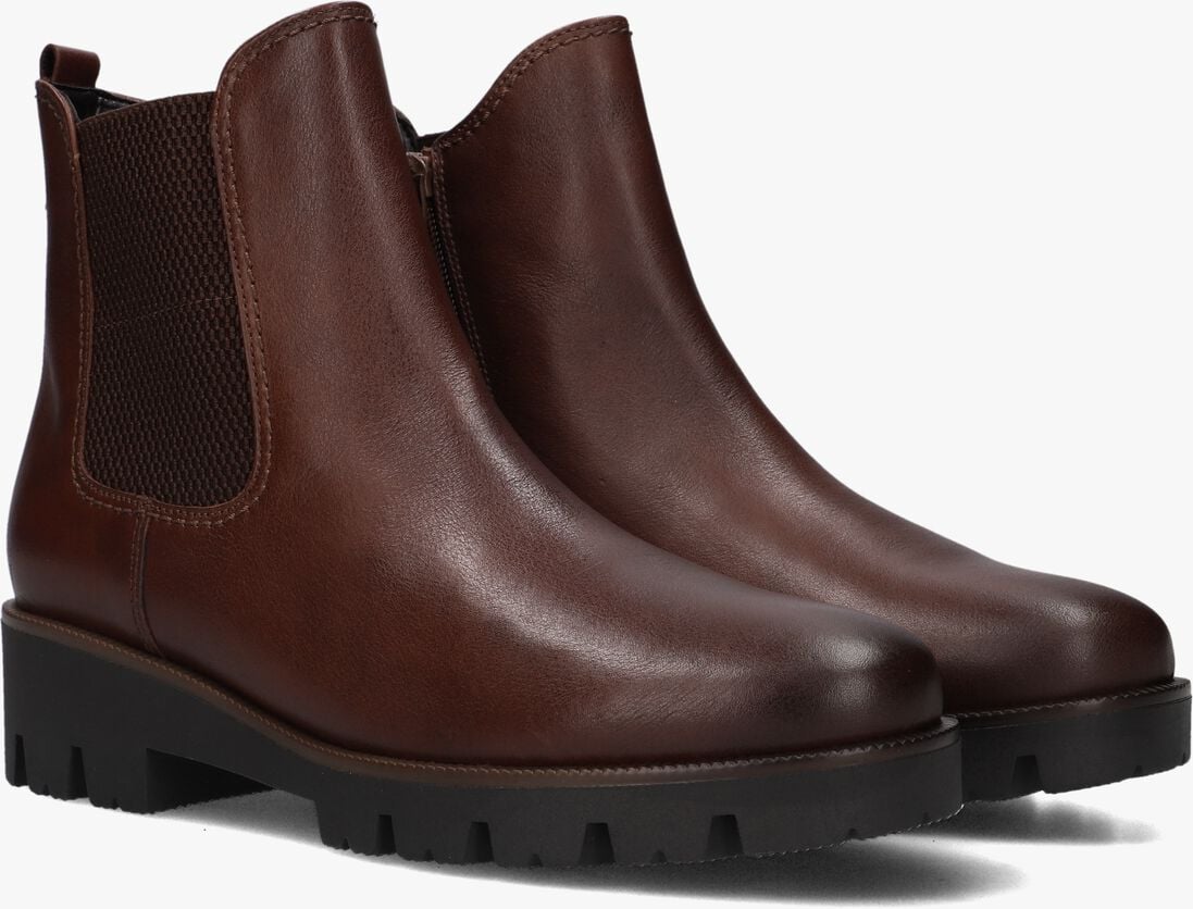 cognac gabor chelsea boots 771.1