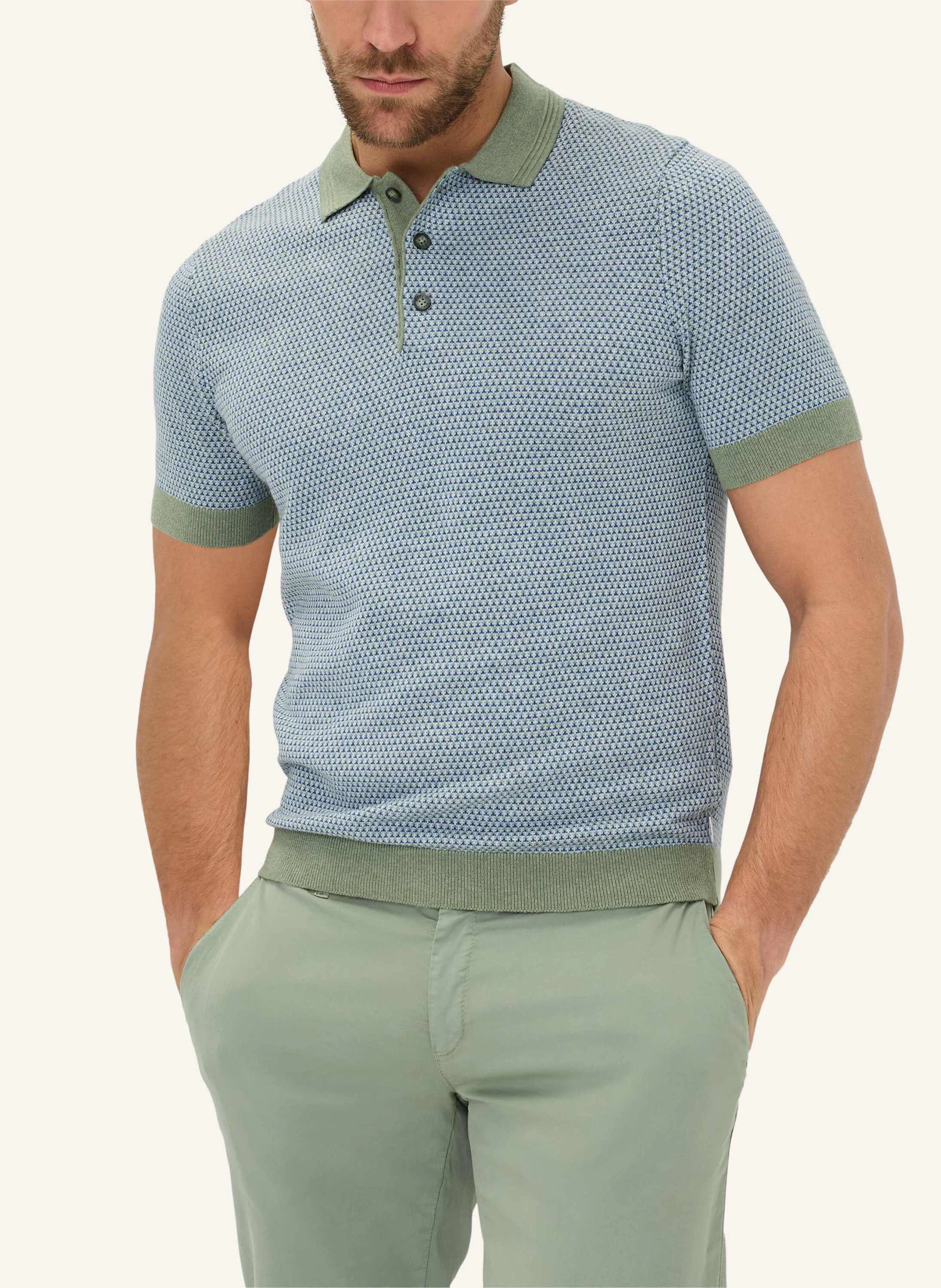 BRAX Strick-Poloshirt STYLE PASCAL
