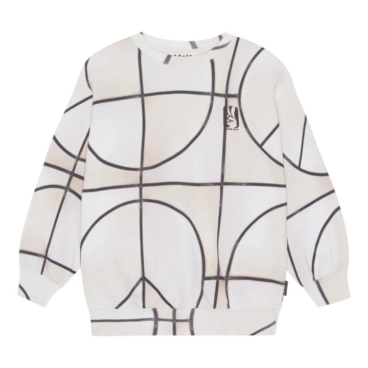Molo Sweat Monti Basket Coton Bio | Ecru