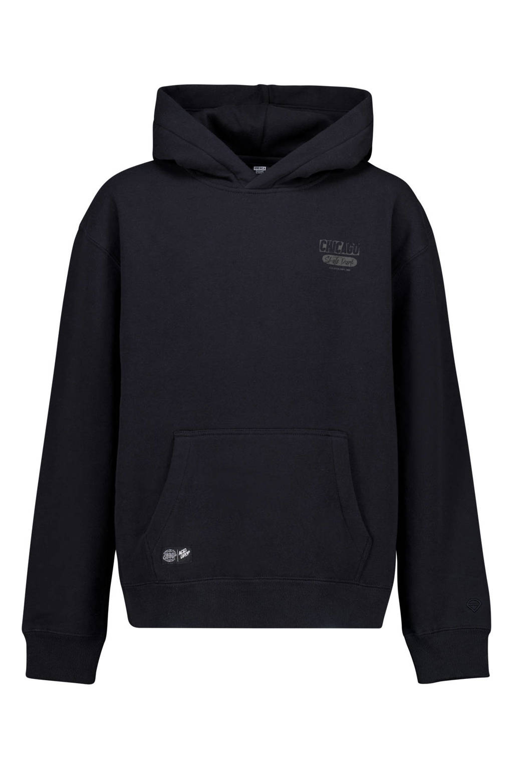 America Today hoodie zwart
