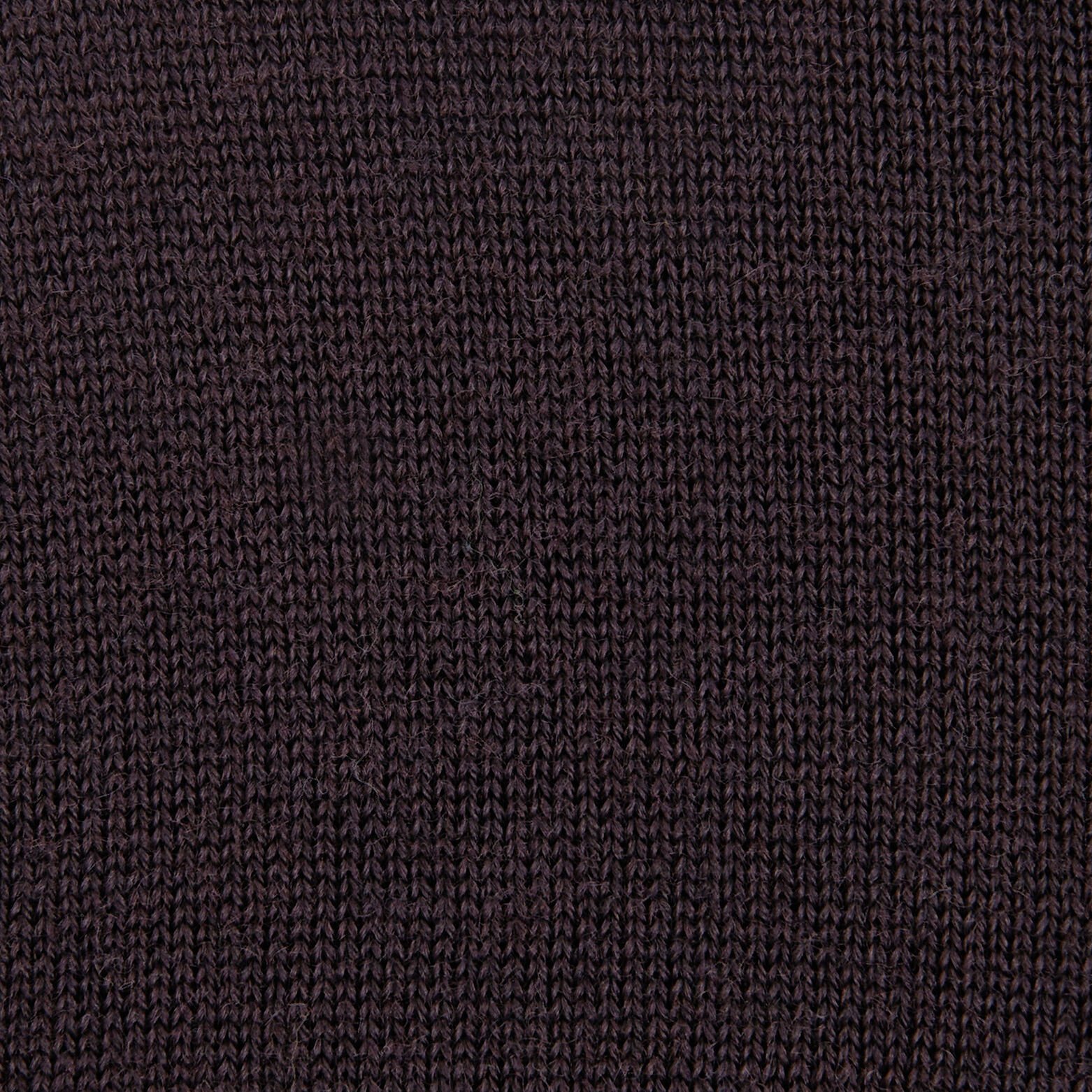 Pull col roulé en laine mérinos Marron