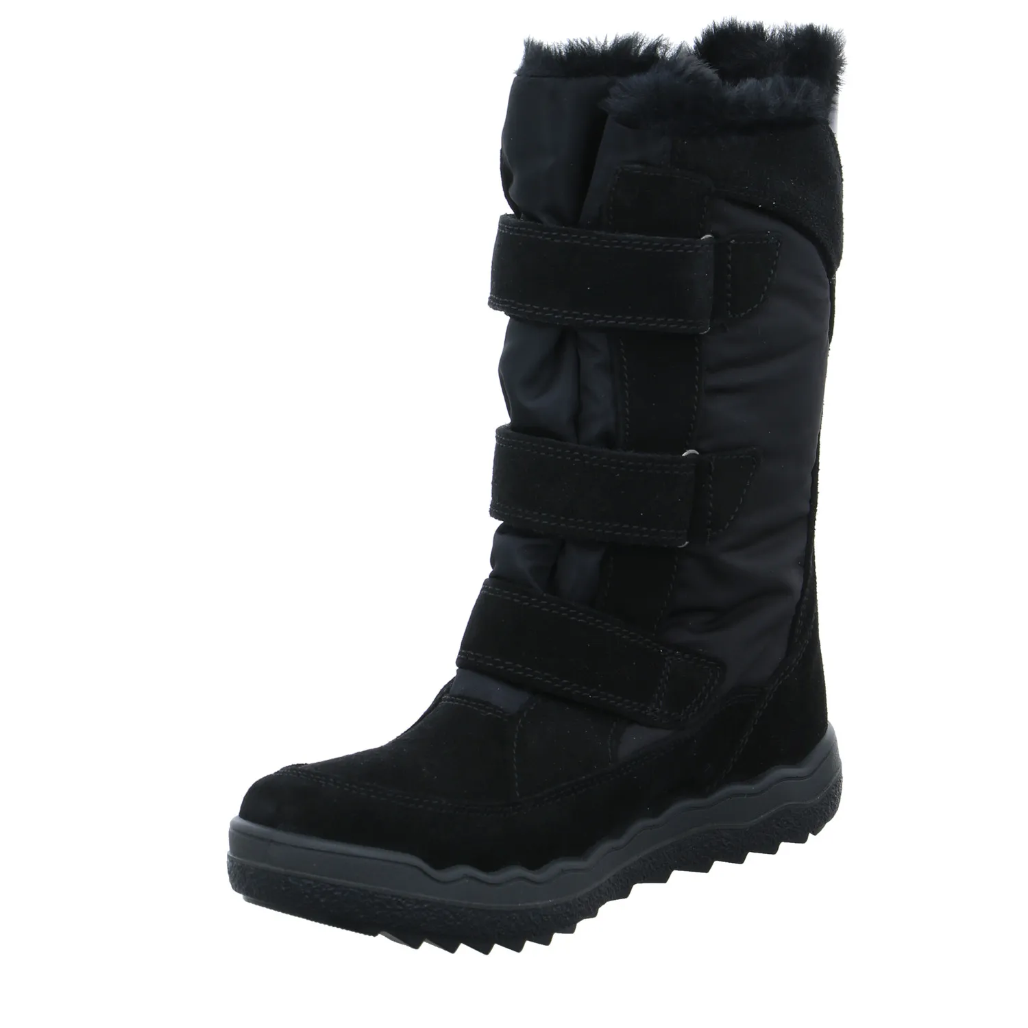 PRIMIGI Mädchen-Snowboot Membrane Schwarz Textil  Winterstiefel