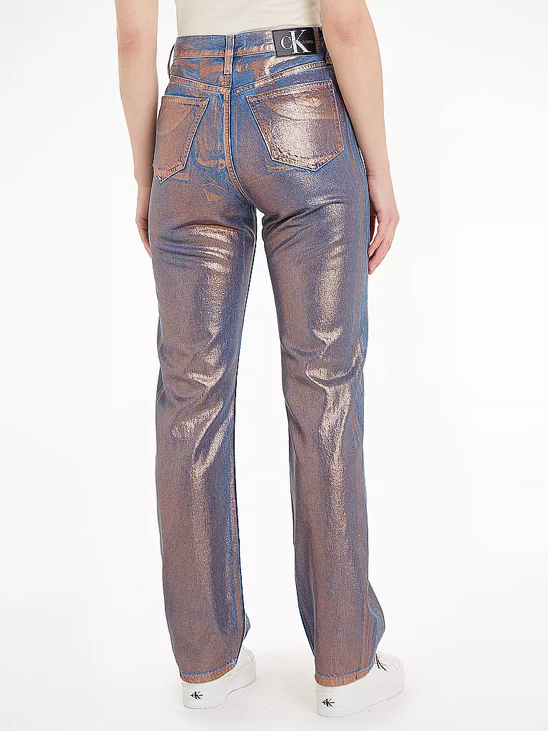 CALVIN KLEIN JEANS Jeans Straight Fit  lila