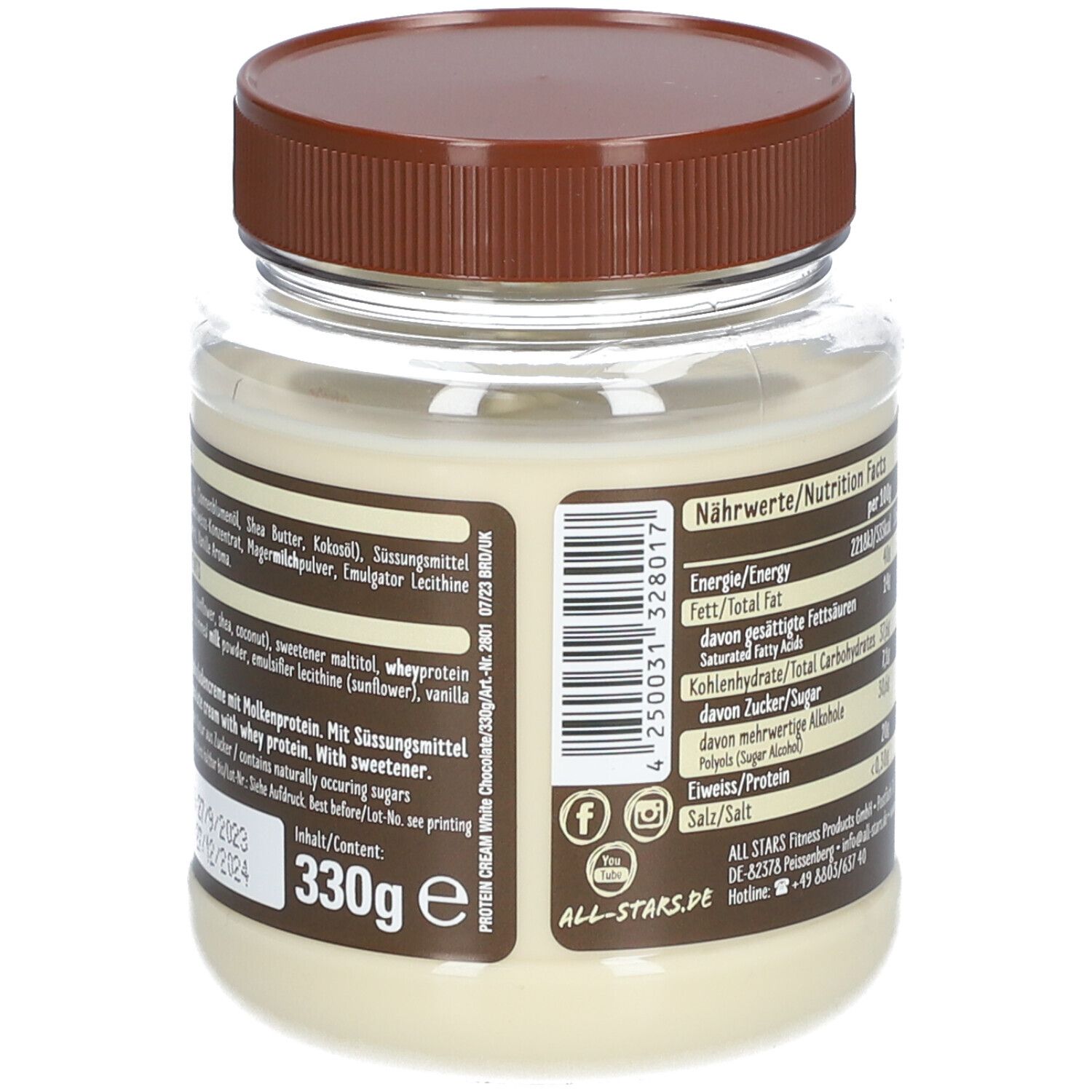 AS all Stars Protein Cream White-Chocolate