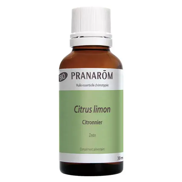 Óleo Essencial de Limão Orgânico Pranarom 30ml