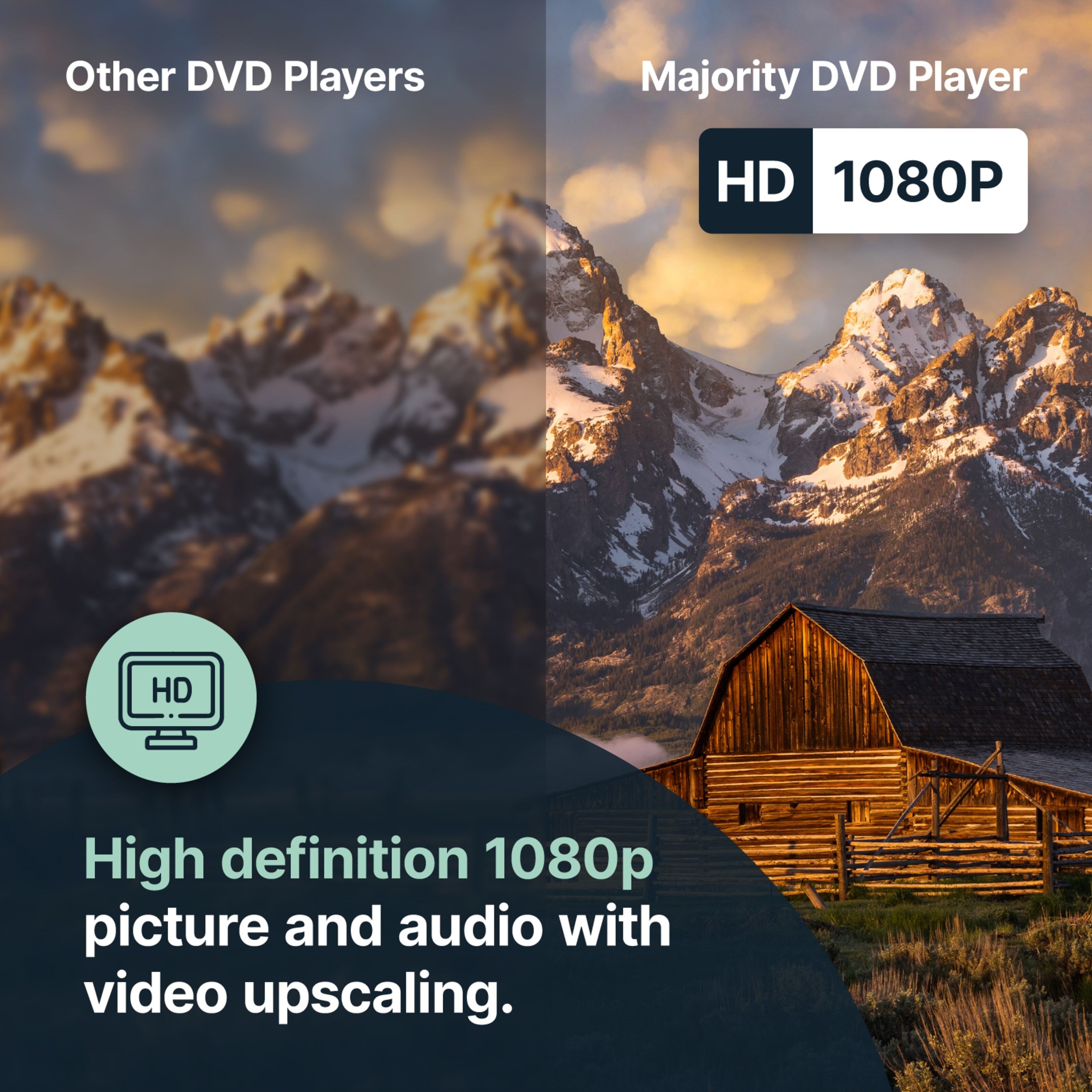 Majority DVD spiller