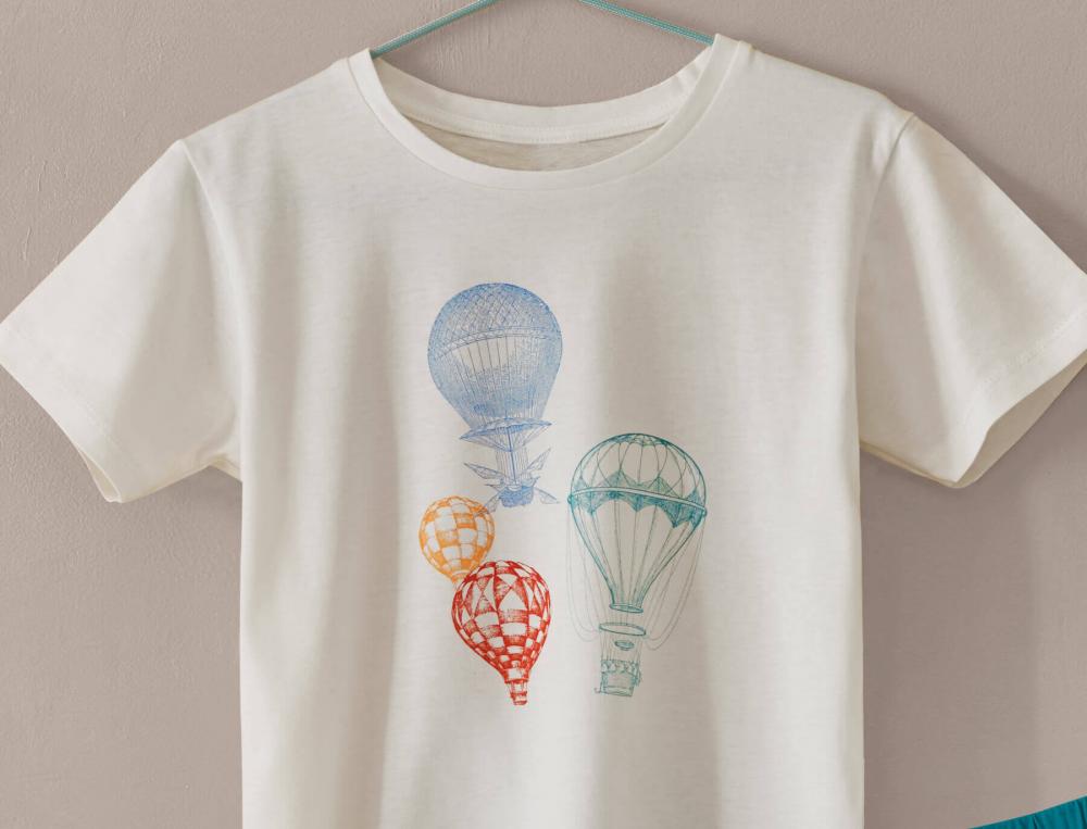Pyjama enfant-Voyage en Montgolfière