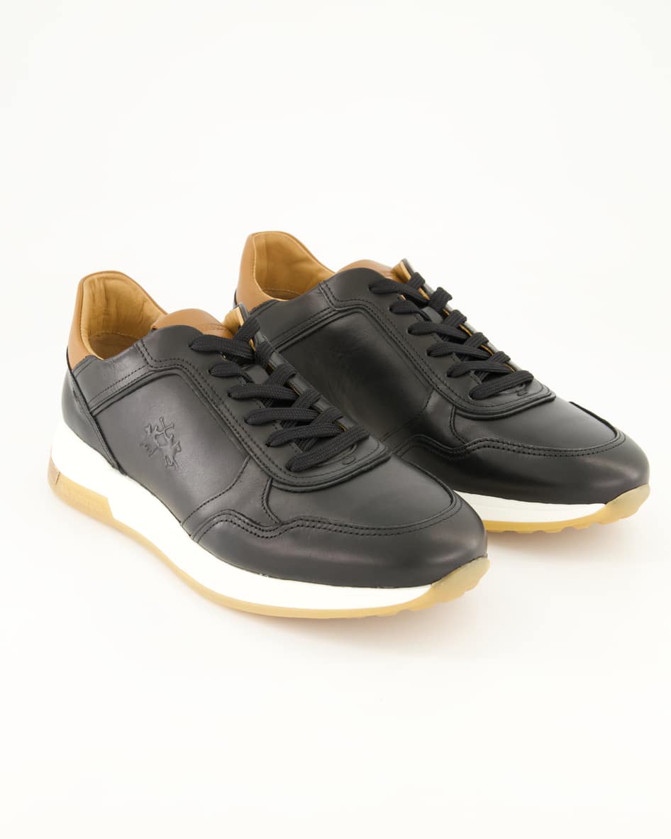 La Martina LFM241.060.3100 Sneaker in Schwarz