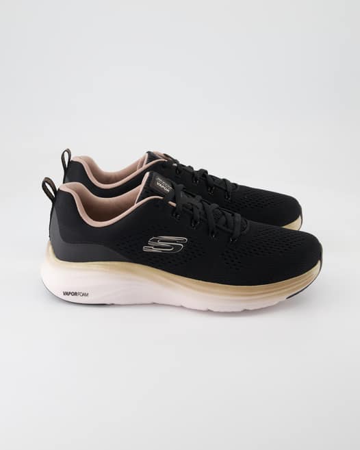 Skechers Vapor Foam-Midnight Glimmer Sneaker in Schwarz