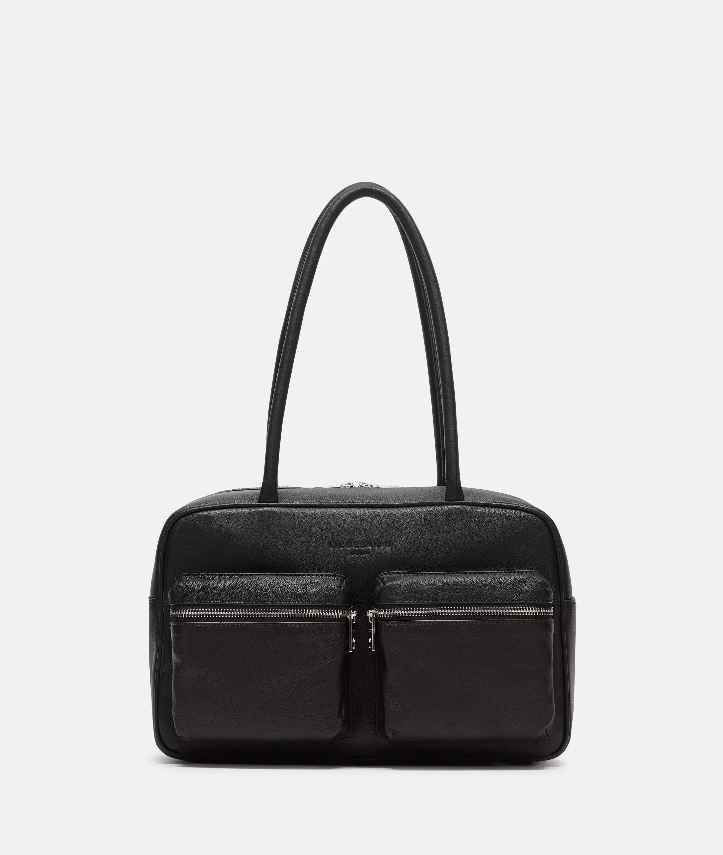 Jil Satchel M Medium-sized goat leather bag