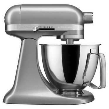 Batedeira KitchenAid de 10 velocidades e 3,5 litros.