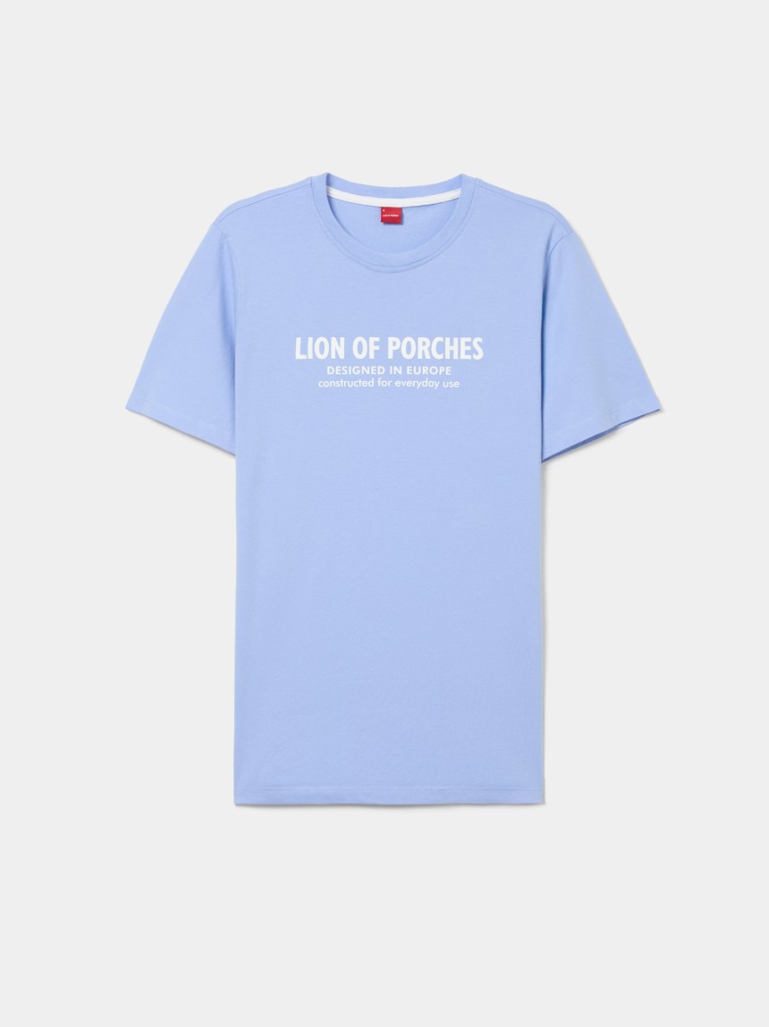 T-shirt de manga curta em algodão