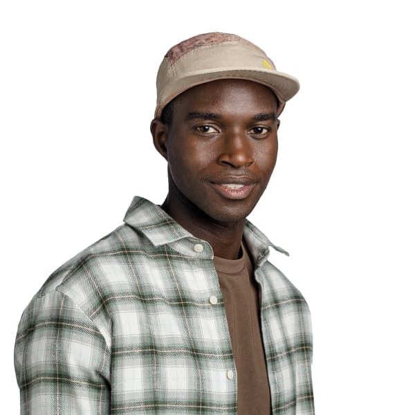 Casquette randonnée BUFF 5 PANEL EXPLORE CAP GEOS BRINDLE