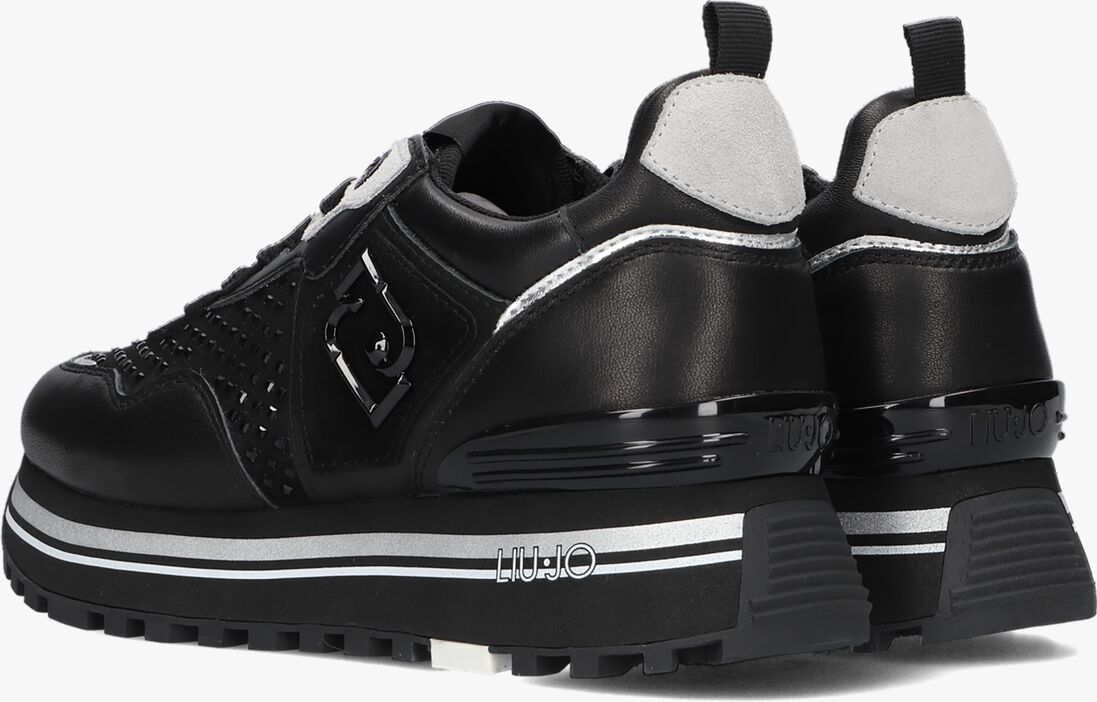 LIU JO zwarte liu jo lage sneakers maxu wonder 01