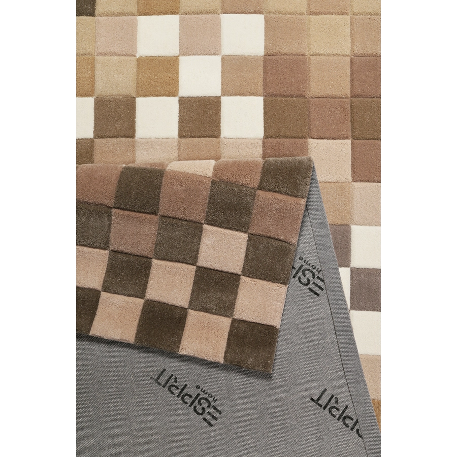 Esprit Kurzflorteppich Pixel beige