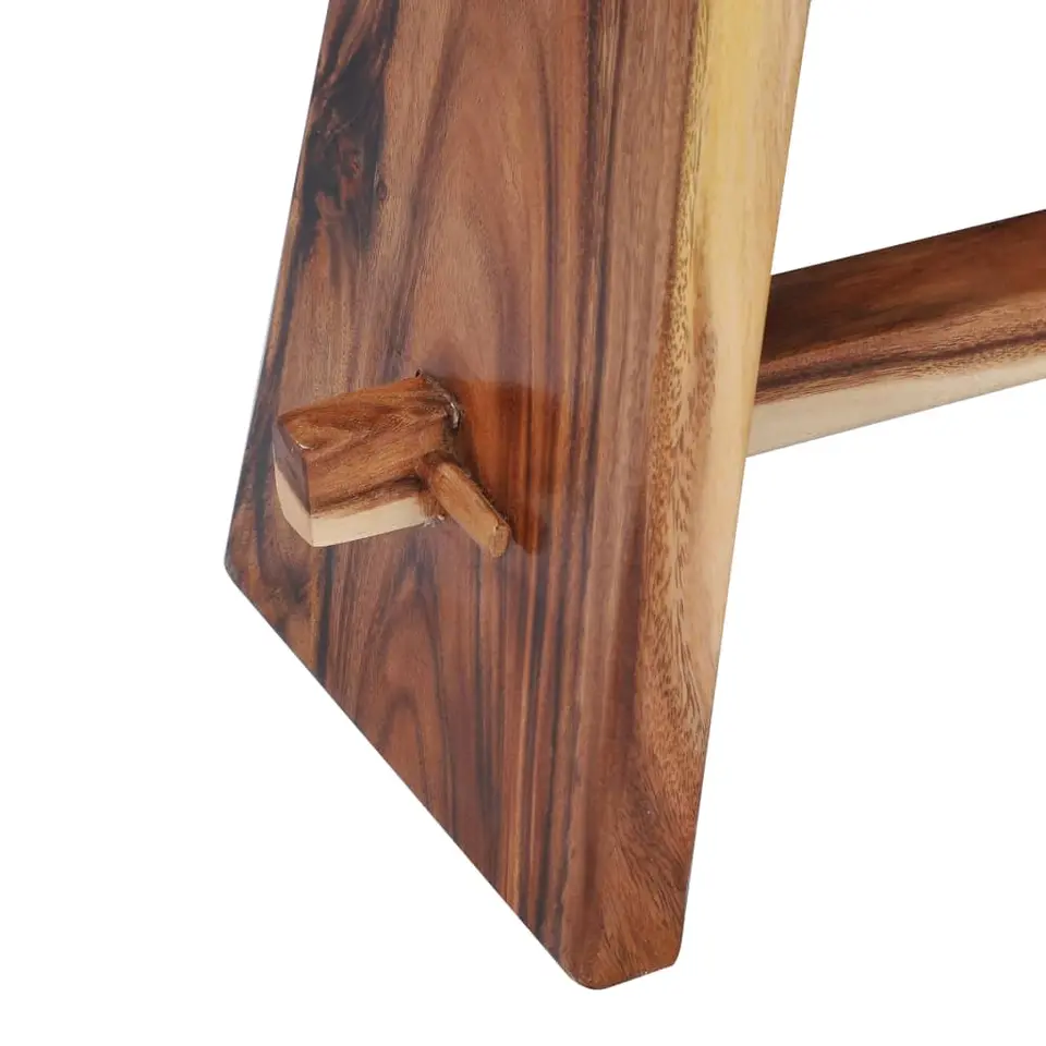 vidaXL - Kruk - Multikleur - Hout