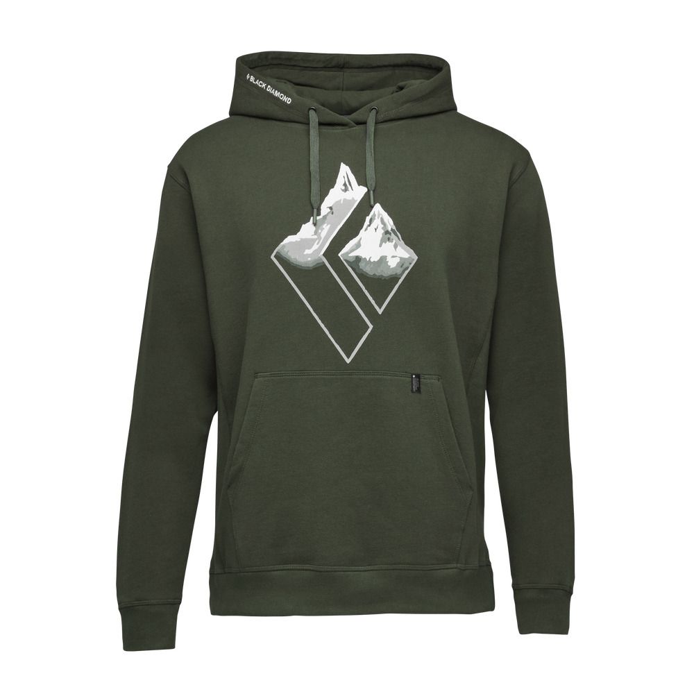 Black Diamond MOUNTAIN LOGO - Sweat Homme tundra