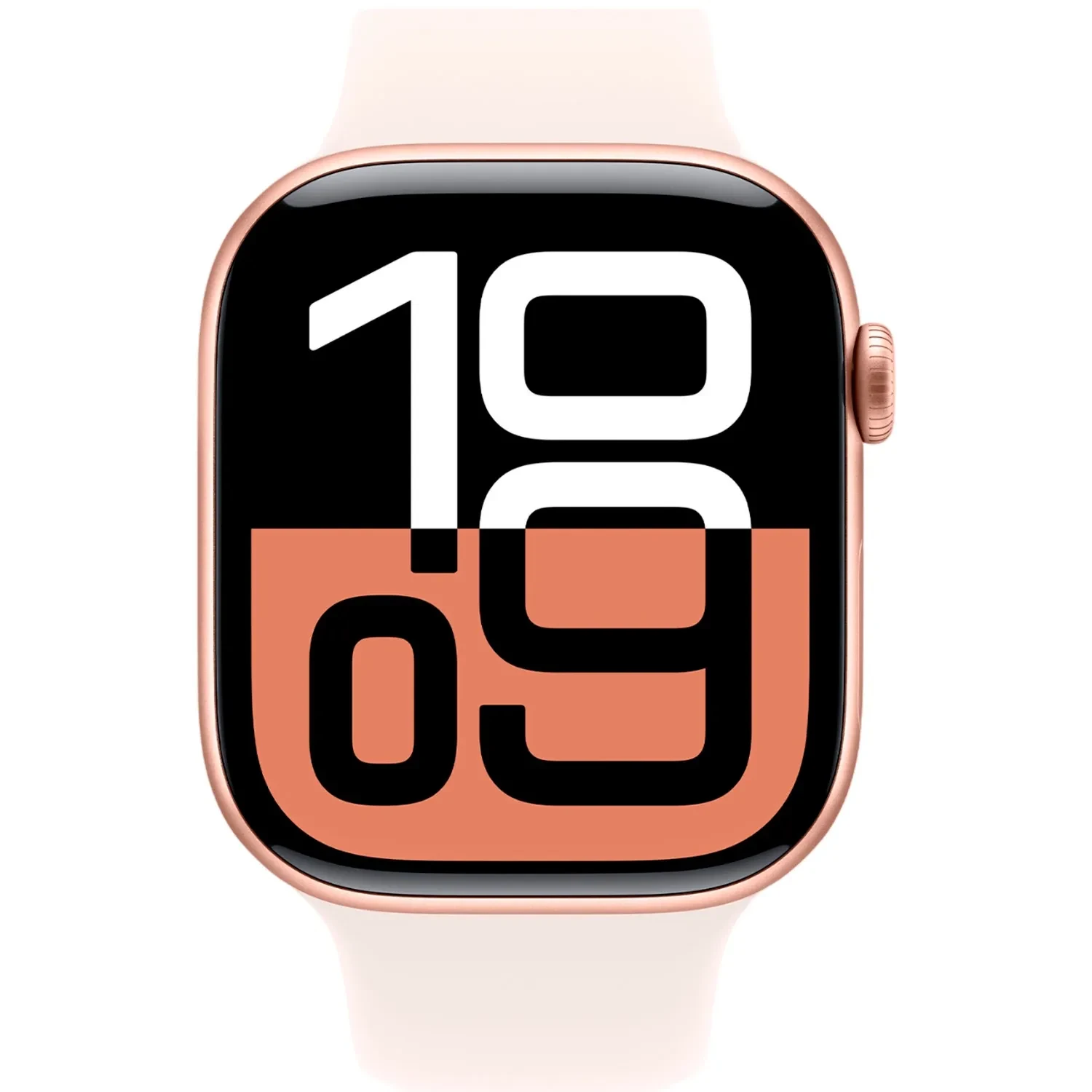 Apple Watch Series 10 GPS 46mm Rose Gold Aluminium Sport Band S/M MWWT3