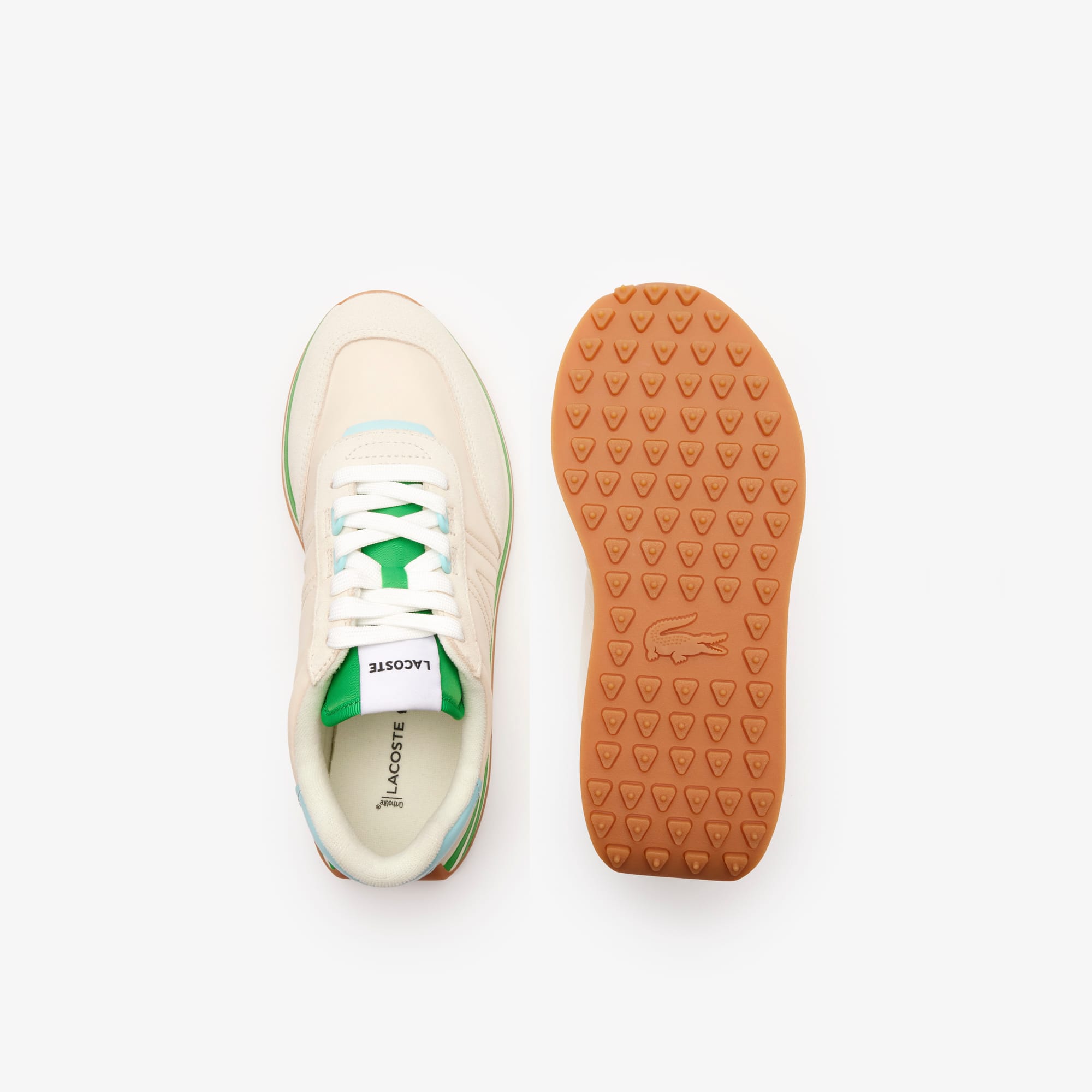 Sneakers L-Spin femme en cuir et textile Sneakers - Blanc - Lacoste - Femme