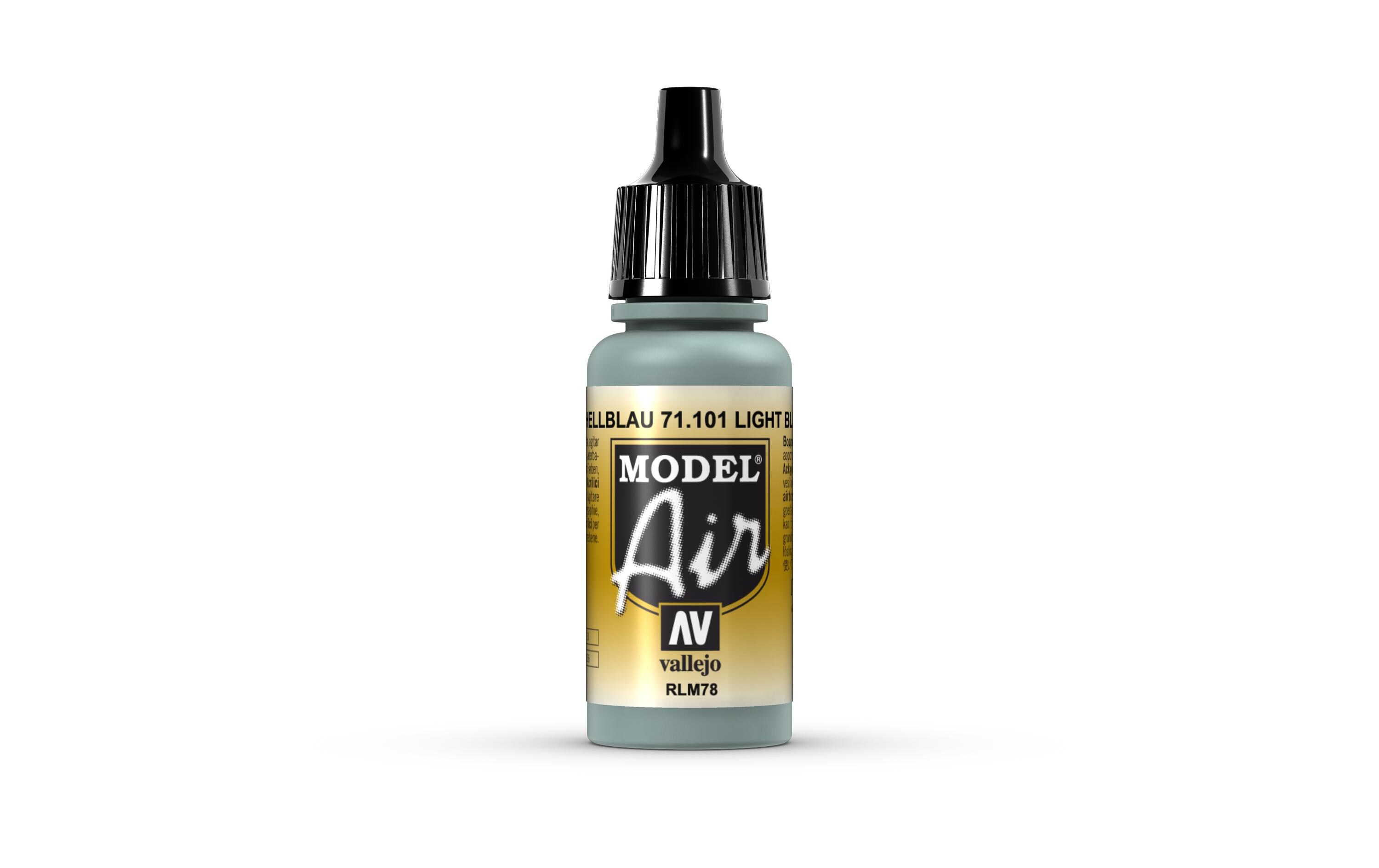 Airbrushfarbe Hellblau RLM78 17 mlAcryl Model Air Color für Airbrush