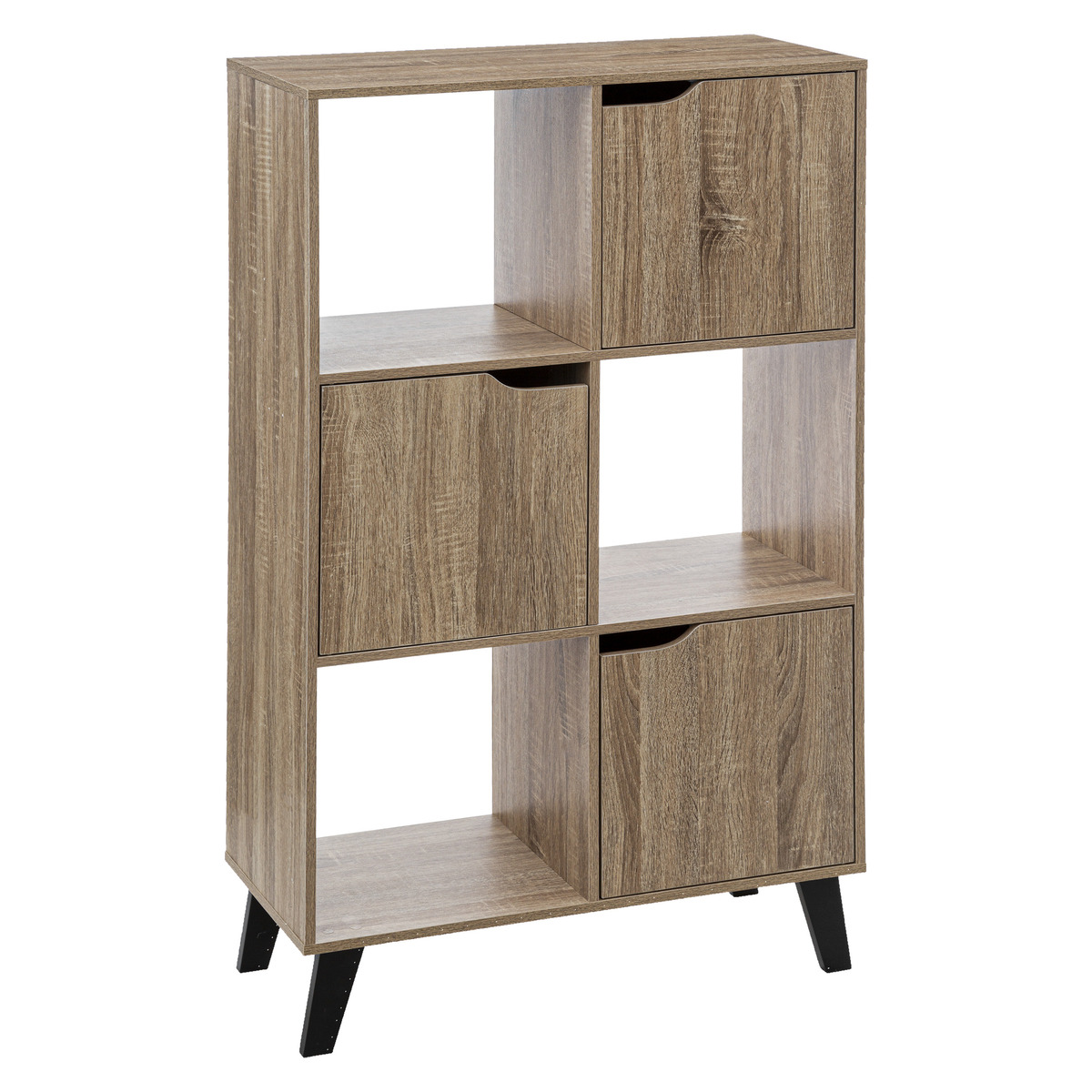 Étagère 6 cases porte ceda - five