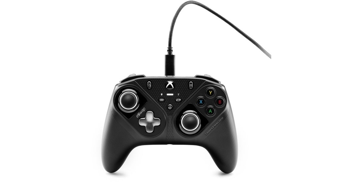 ThrustmasterESWAP S Pro Controller-gamepad  (Zwart/grijs, Pc, Xbox One, Xbox Series X|S)