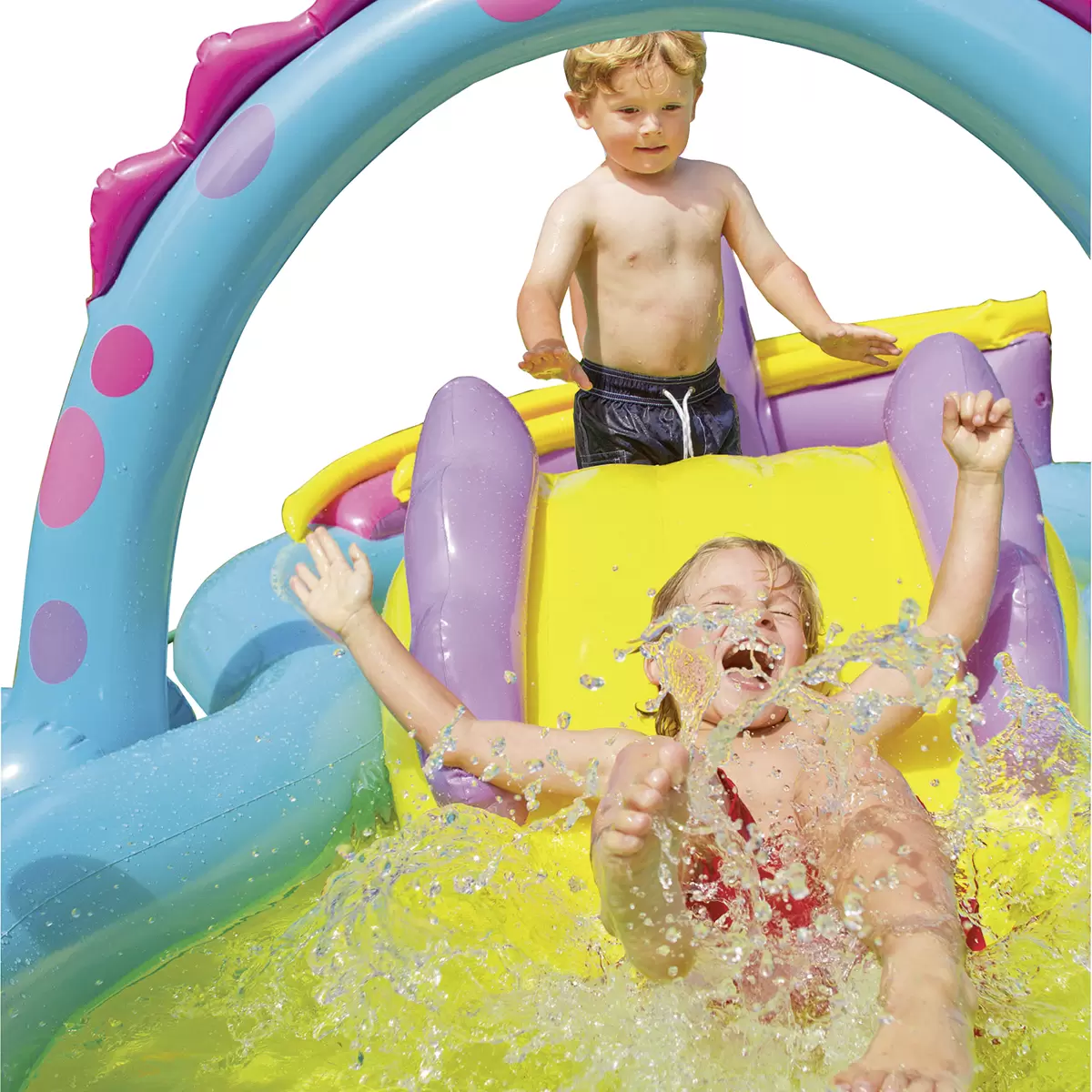 Pool Play Center Dinoland Bunt