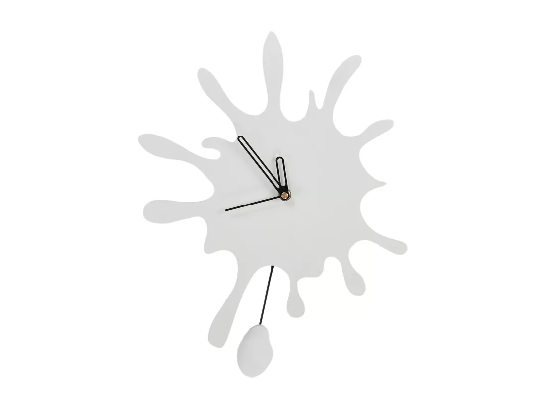 Horloge murale FULLY 27 cm Blanc