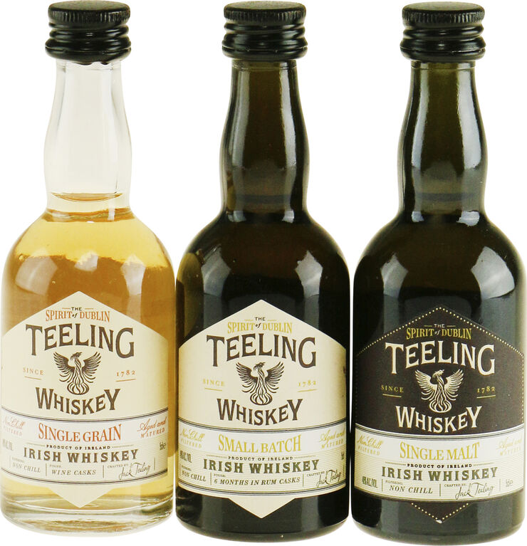 Lyngby Vinkælder Teeling Whiskey Giftpack 3x5cl.