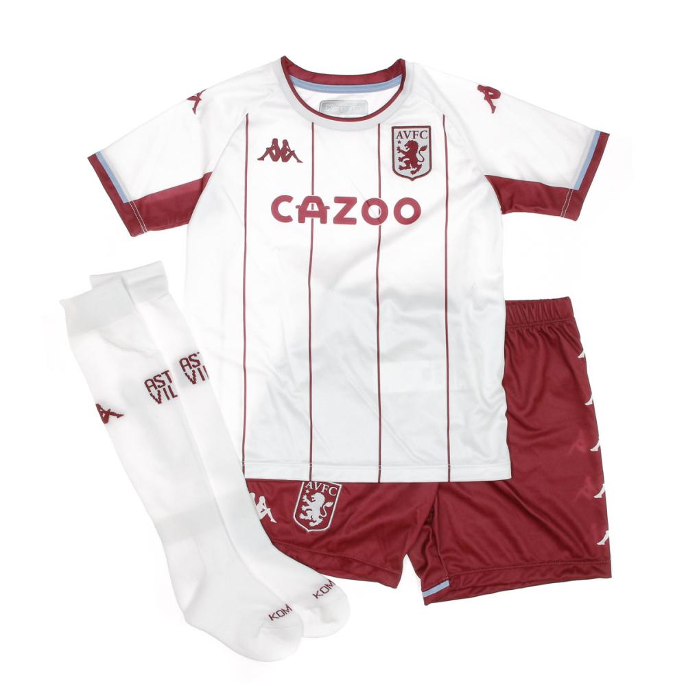 Kappa Aston Villa Mini-Kit Extérieur Garçon Kappa 2021/2022