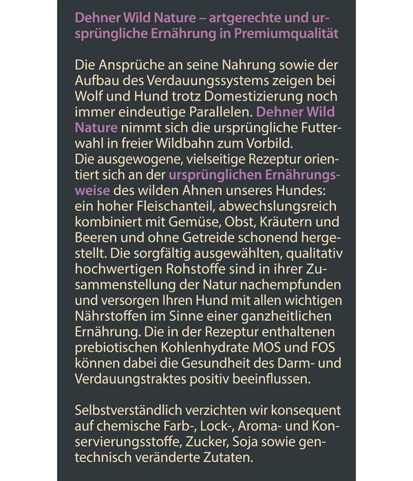 Dehner Wild Nature Trockenfutter für Hunde