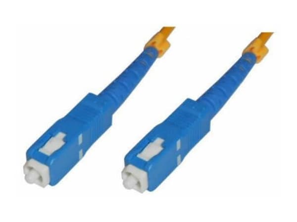 MicroConnect - Nettverkskabel - SC/UPC-enkeltmodus (hann) til SC/UPC-enkeltmodus (hann) - 3 m - fiberoptisk - OS1 - gul