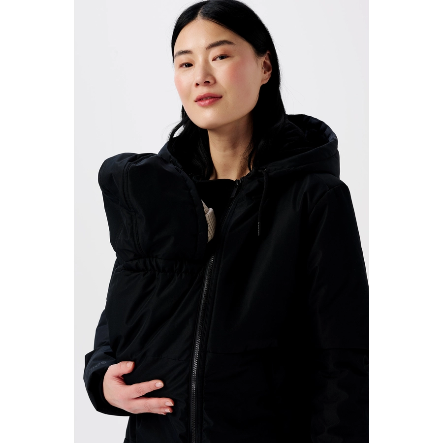 Noppies Umstandsjacke Winter Flagstaff 3-way Black