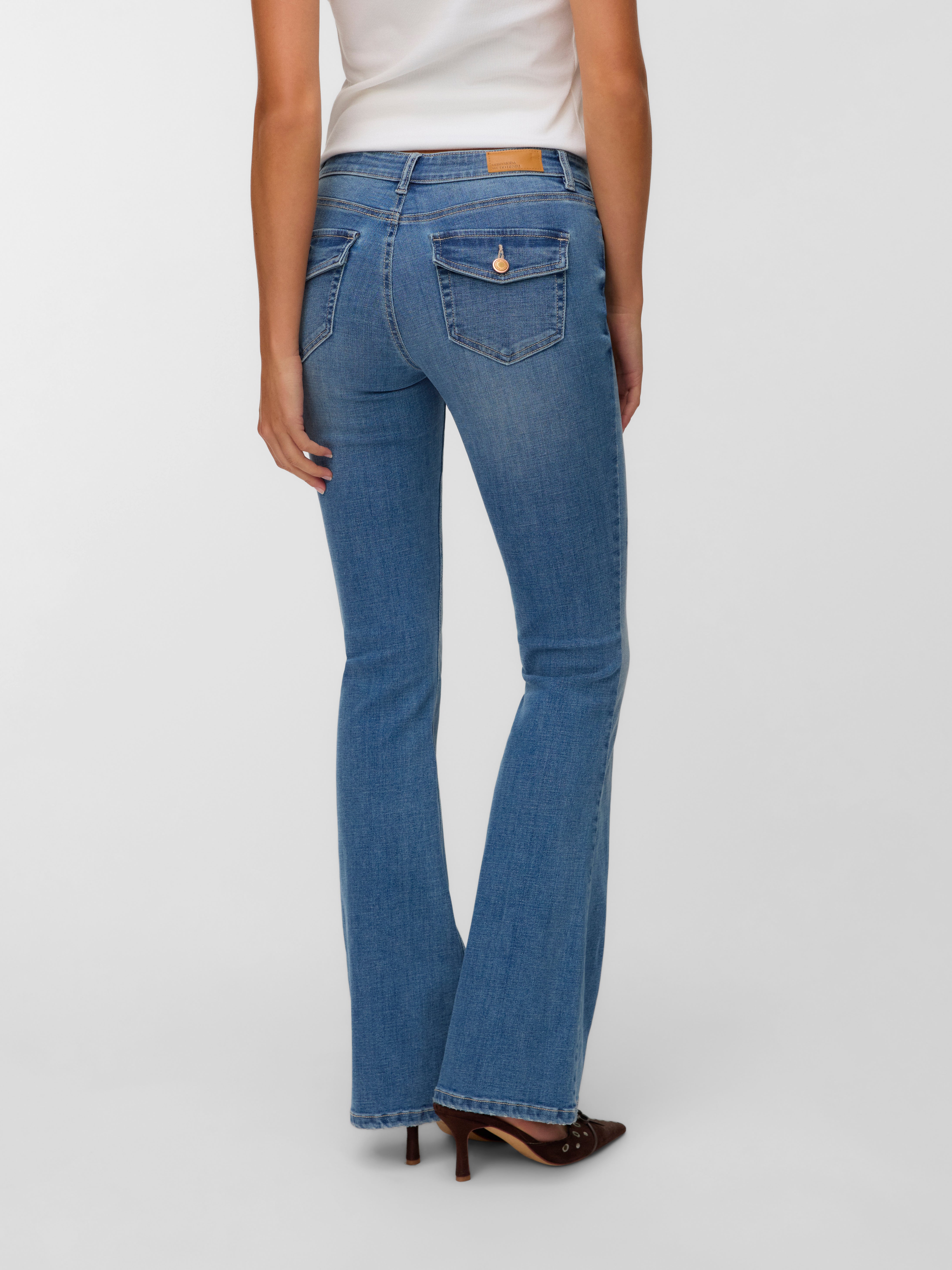 VMSIGI Low rise Flared fit Jeans