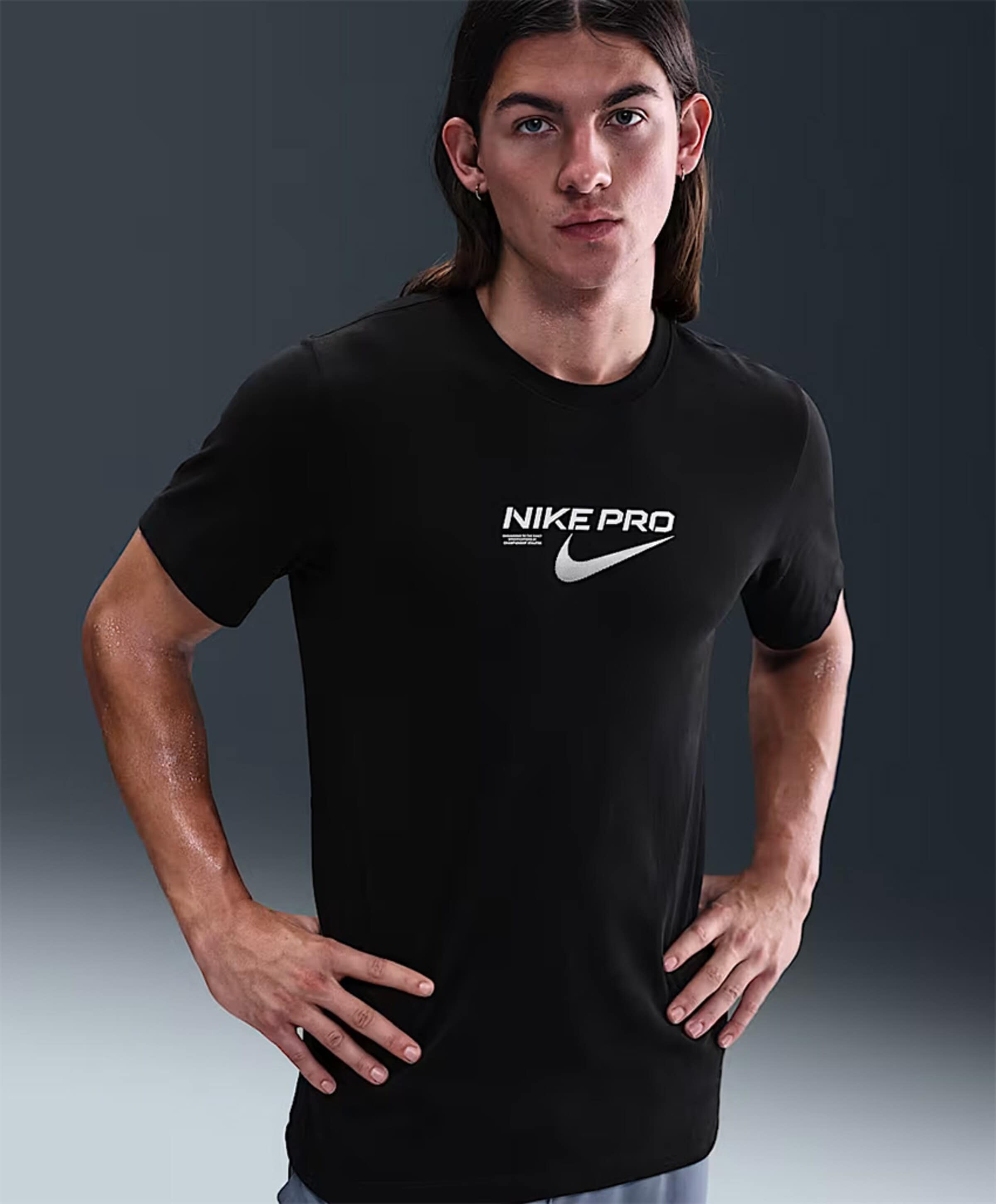 Nike Heren t-shirt zwart