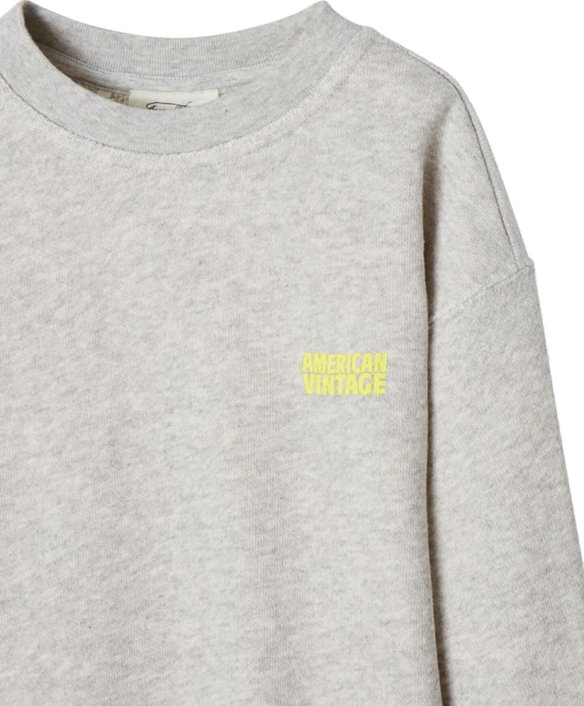 American Vintage Uniseks sweater  grijs