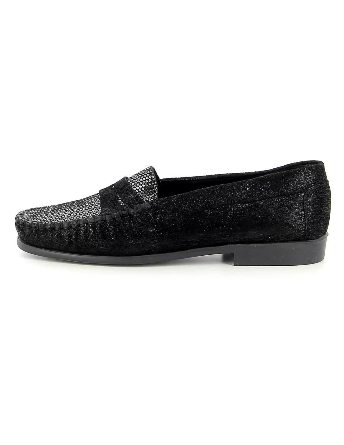GEO REINO MOZARD - Mocassins & bateaux Noir