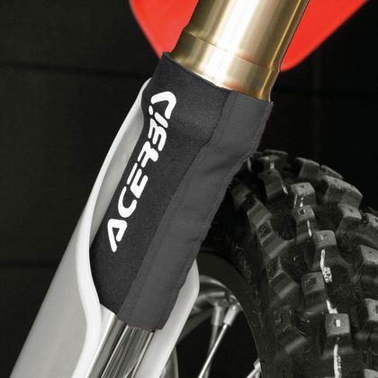 Protections de fourche Acerbis VELCRO 145 mm Universel - Noir