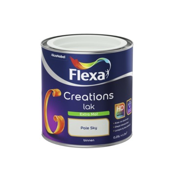 Flexa Creations binnenlak pale sky extra mat 250 ml