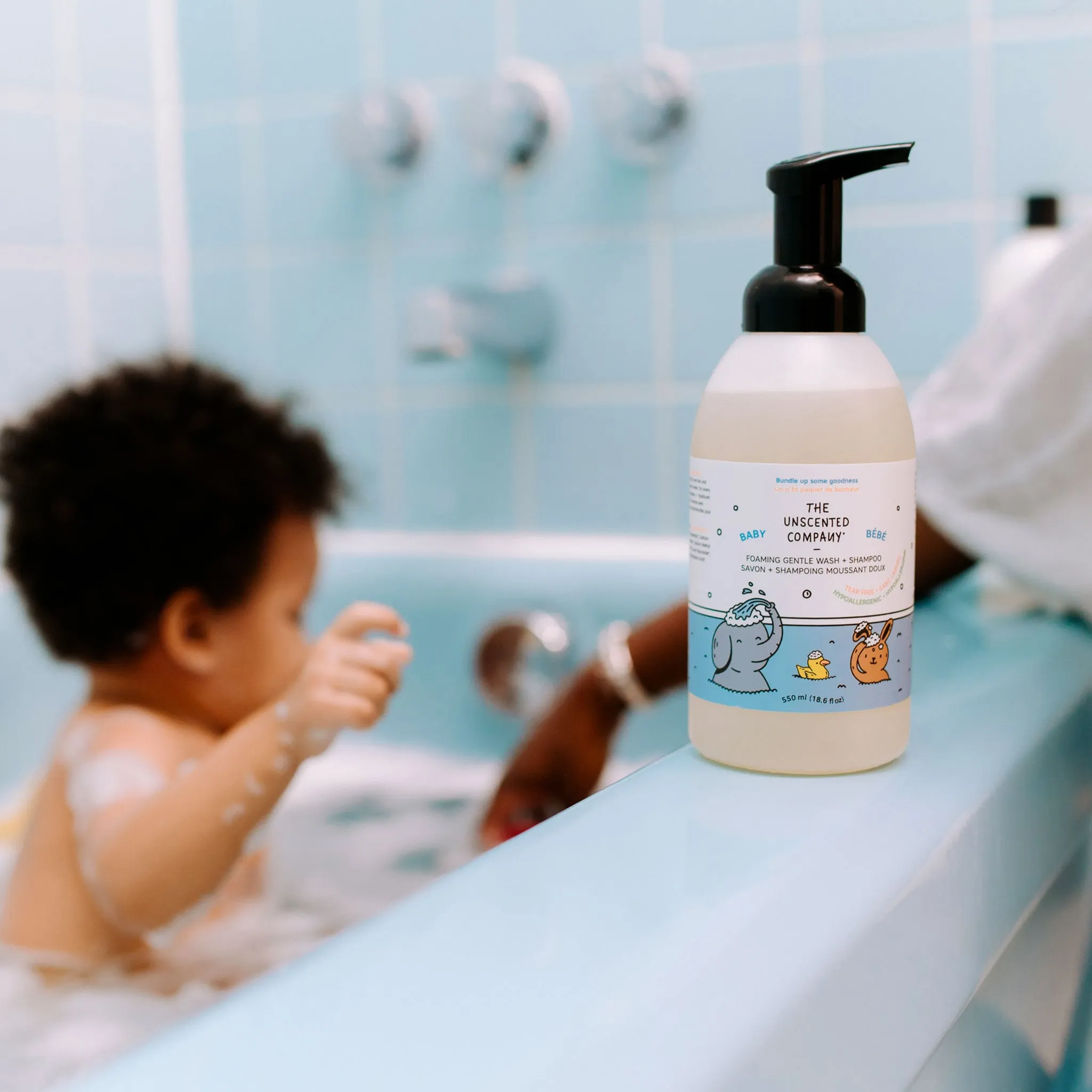 The Unscented Company Savon et shampoing doux pour bébé