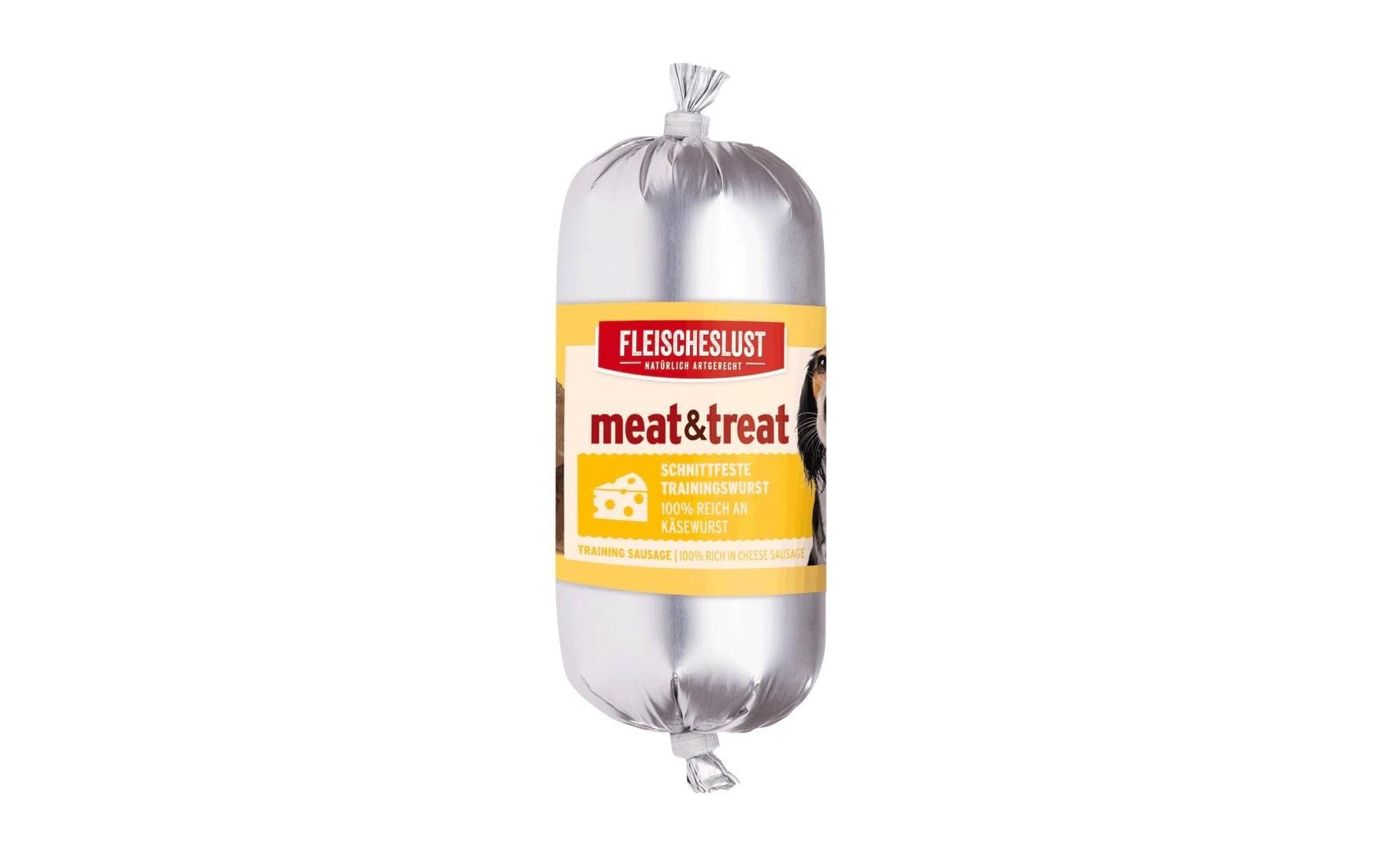 Leckerli Meat & Treat Käswurst, 200 gTrainingsleckerli für Hunde