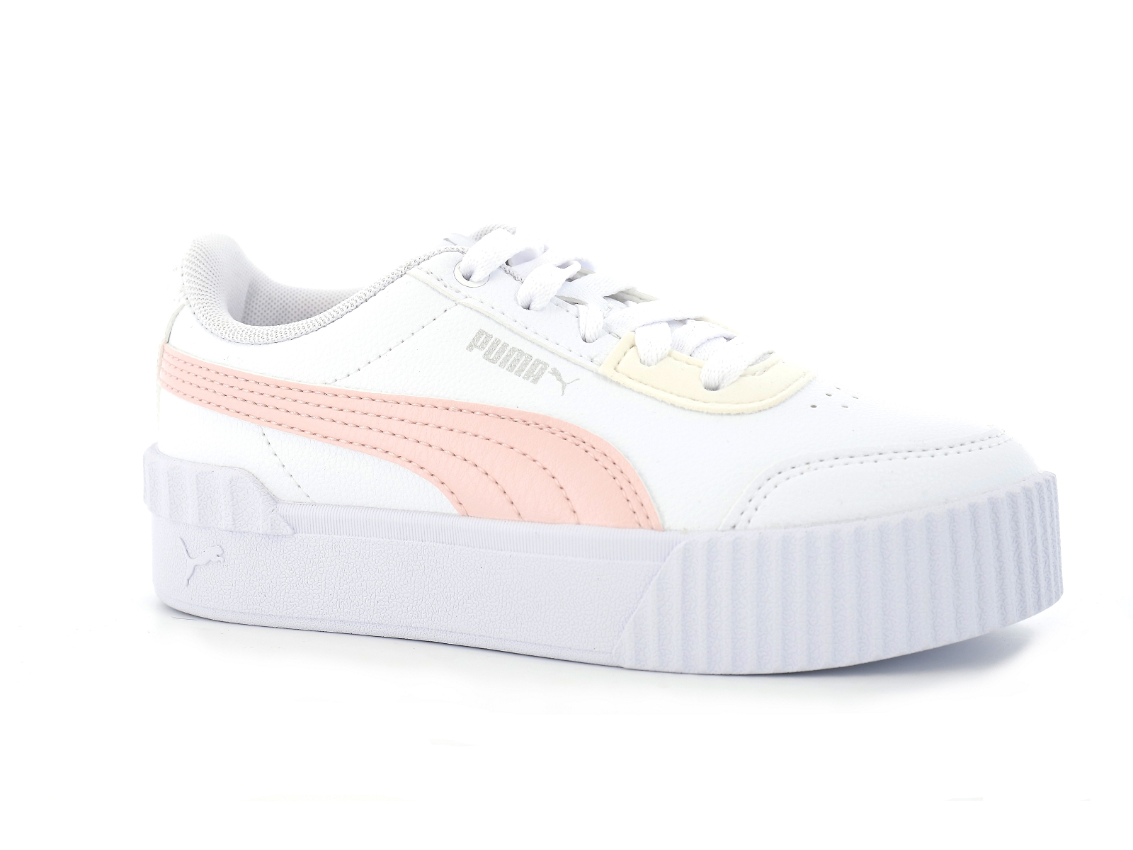Puma-CARINA LIFT Matières combinées Blanc Rose
