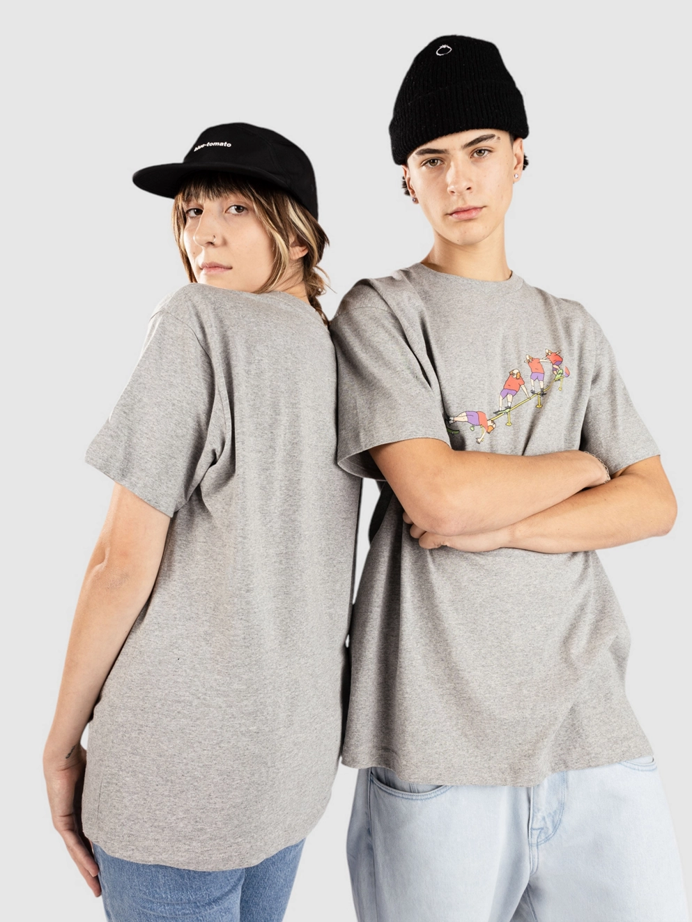 Brother Merle Epic Bail T-Shirt heather grey