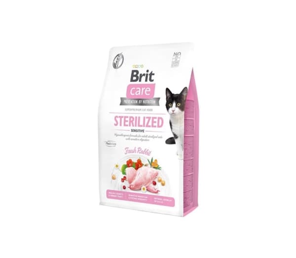 Brit Care Cat GF Sterilized Sensitive 2kg