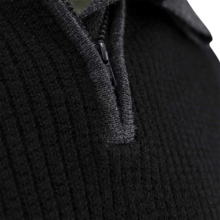 Rav Sweater W/Zip uldtrøje